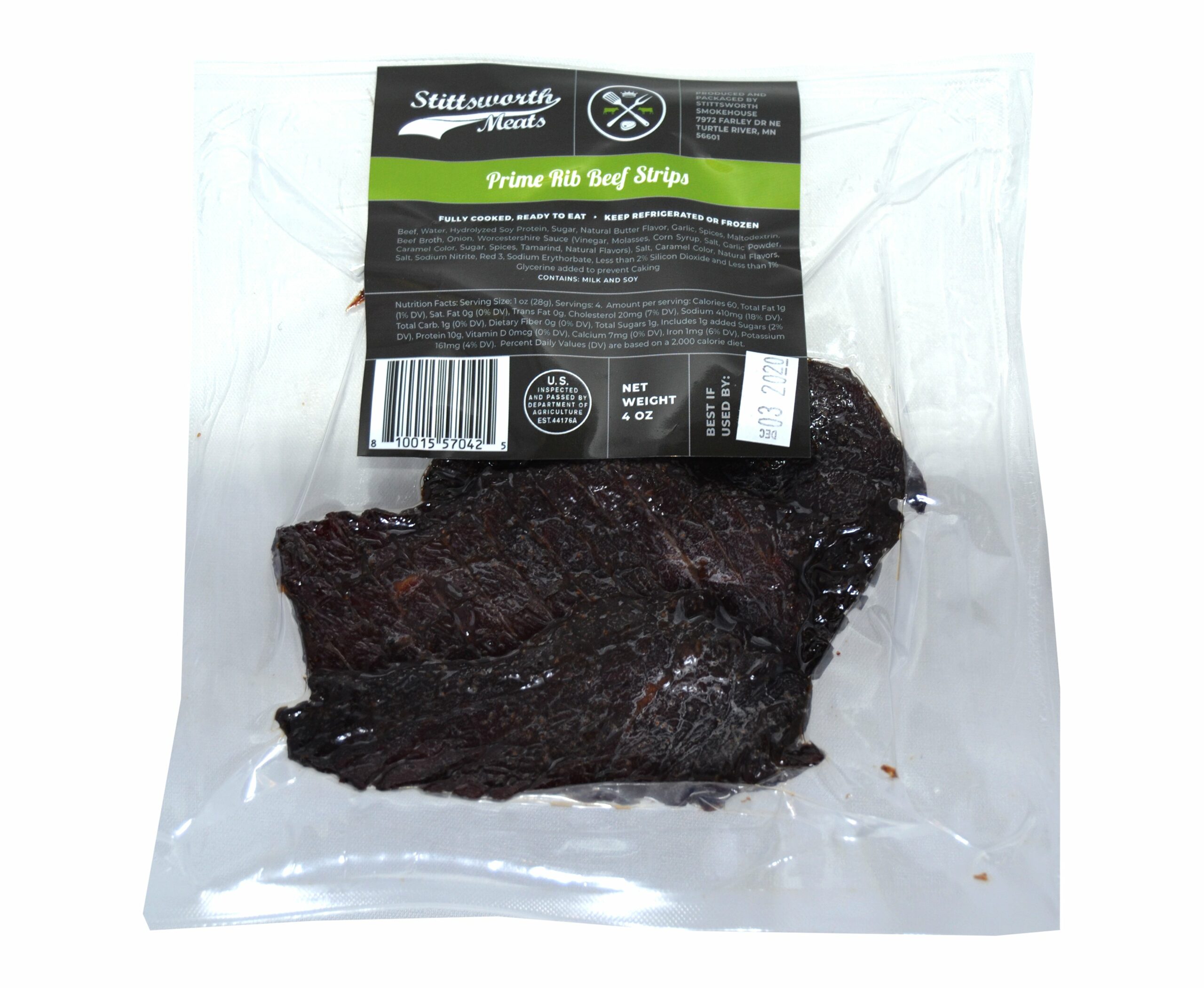 Prime Rib Beef Strips (Fresh Jerky)