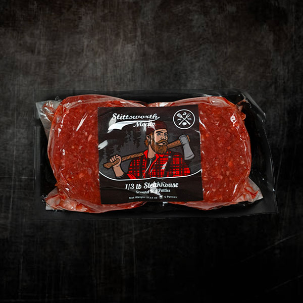 1/3 lb Steakhouse Hamburger Patties